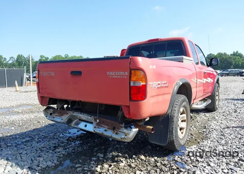 2000 Toyota Tacoma Prerunner V6 из США, поврежденный, VIN 4TASN92N3YZ631562